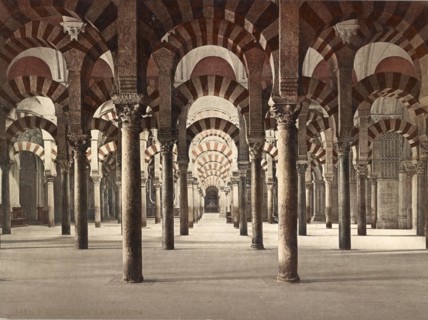 Cordoba. La Mezquita, Spain, around 1890, Historic, digitally restored reproduction from a 19th