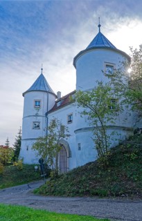 Wörth Castle in Wörth an der Donau, Bavaria, Germany, Europe