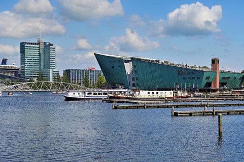 The NEMO Science Centre at Osterdok, Amsterdam, North Holland, Netherlands
