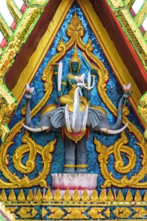 Sculptures at Wat Phra Yai, Buddhist Temple, Big Buddha Temple, religion, Buddhism, figure, statue,