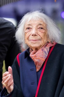 Margot Friedländer (Holocaust survivor) at the Federal President's Citizens' Festival in Bellevue