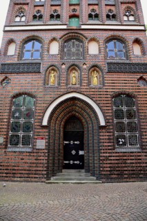 Europe, Germany, Lower Saxony, Hamburg metropolitan region, Lüneburg, Kaland House, built between