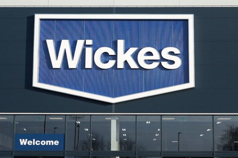 New Wickes store shop opened late 2017, Martlesham, near Ipswich, Suffolk, England, UK