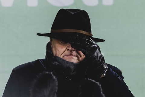 Joachim Rukwied, President of the German Farmers' Association (DBV), pictured during the farmers'