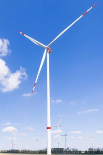 Hochheim wind farm, Wangenheim, Thuringia, Germany, Europe