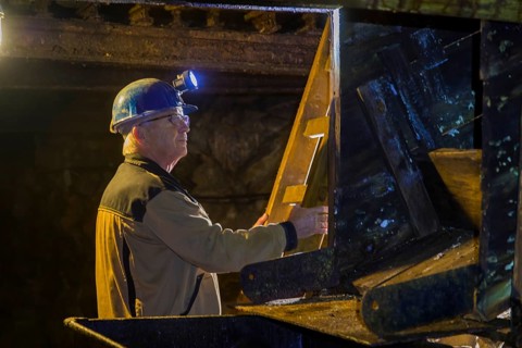Reiche Zeche silver mine, Freiberg, Freiberg, Saxony, Germany, Europe