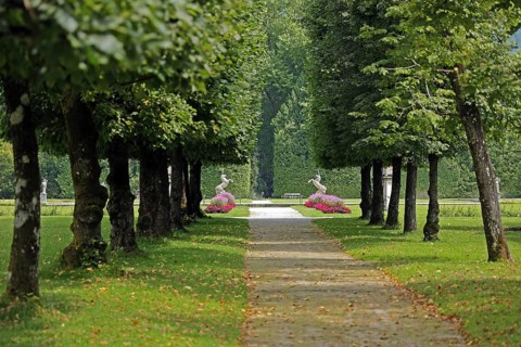 Hellbrunn Palace, pleasure palace, Salzburg, Austria, palace park, Europe