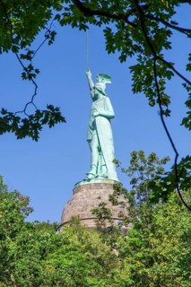 Hermannsdenkmal near Hiddesen, district of Detmold, Teutoburg Forest, North Rhine-Westphalia,