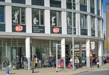 Employment Office and BIZ Vocational Information Centre, Job Centre, Porschestraße, Wolfsburg,