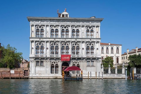 Casino di Venezia on the Grand Canal, Venice, Veneto, Italy, Europe