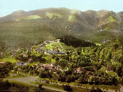 Pelesch Castle, Peles, Sinaia Monastery, Hotels, Barracks, Hungary and Villas, Sinaia, Romania,