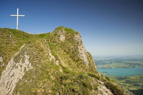 Branderschrofen, 1881m, Tegelberg massif, Ammergau Alps, Allgaeu, Bavaria, Germany, Europe