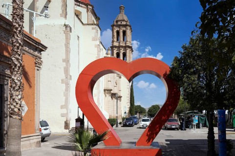 Victoria de Durango, Durango, Mexico, 10 June, 2022: Durango colonial and colorful historic city