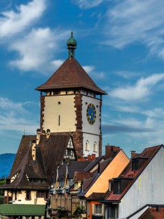 Schwabentor, City, Freiburg im Breisgau, Germany, Europe