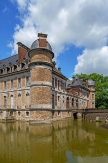 Château de Bel?il, Baroque moated castle in Beloeil and residence of the princes of Ligne, province