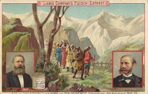 Series Explorers and World Travellers, Robert and Hermann Schlaginweit on an expedition in the