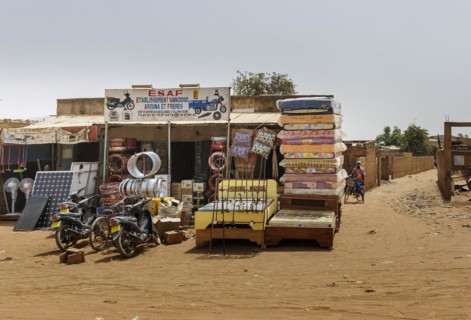 Street scene in Ouagadougou, 05/03/2024