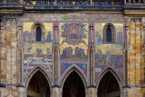 Prague castle, Gothic Metropolitan Cathedral of Saints Vitus, Wenceslas and Adalbert, Last Judgment