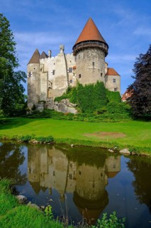 Moated castle, Heidenreichstein Castle, Waldviertel, Lower Austria, Austria, Europe