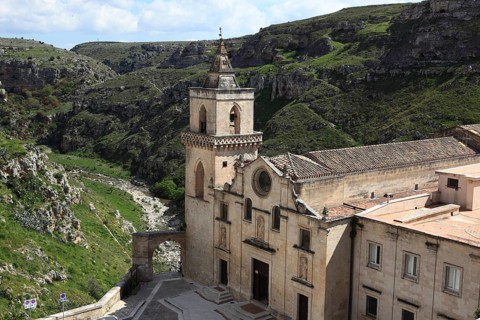 Chiesa di San Pietro Caveoso in the Sassi area, The Church of Saints Peter and Paul, popularly