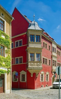 Renaissance town house, seat of the Protestant superintendency since 1729, Marktplatz, Eisenberg,