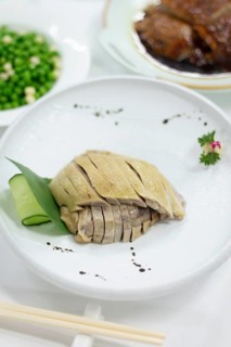 Traditional Nanjing Salt Duck at Mei Yuan Restaurant in Hotel Jinlin, Nanjing, China, Asia