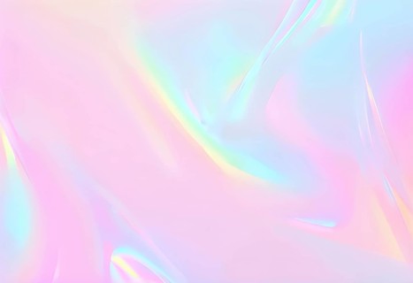 Iridescent neon background, Holographic Abstract soft pastel colors backdrop, AI generated
