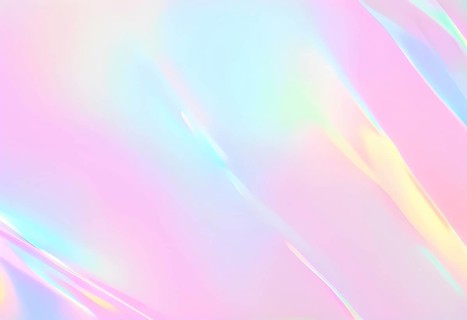 Iridescent neon background, Holographic Abstract soft pastel colors backdrop, AI generated