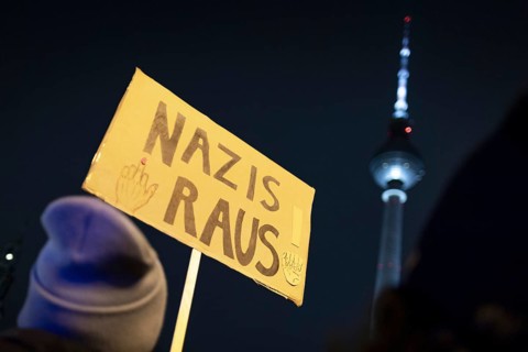 Recordings as part of the demonstration Auf die Strasse! Against the AfD's Nazi deportation plans