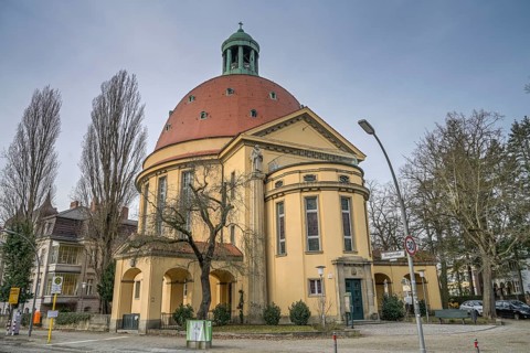 St John's Church, Ringstraße, Lichterfelde villa colony, Steglitz-Zehlendorf, Berlin, Germany,