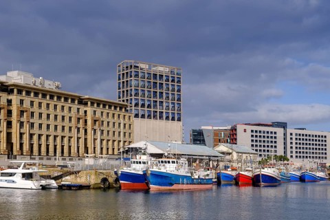 MOCAA Museum in the dockyard and harbour district, Victoria & Alfred Waterfront, Cape Town, Western