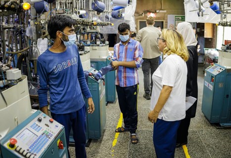 Svenja Schulze (SPD), Federal Minister for Economic Cooperation and Development, visits Inter