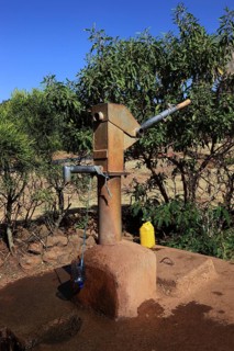 Amhara region, drinking water well, Ethiopia, Africa