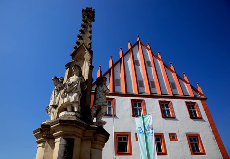 Old Town Hall, Hassfurt, Hassberge district, Lower Franconia, Bavaria, Germany, Europe