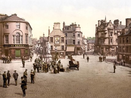 The cross, Kilmarnock, town and administrative centre of East Ayrshire, a council area in