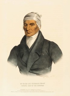 Ca-Ta-He-Cas-Sa-Black Hoof. Principal Chief Of The Shawanoes (1838), Native American, Historical