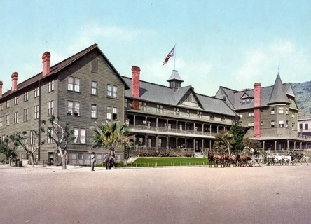 Hotel Metropole, Santa Catalina Island, California, United States of America, USA, digitally