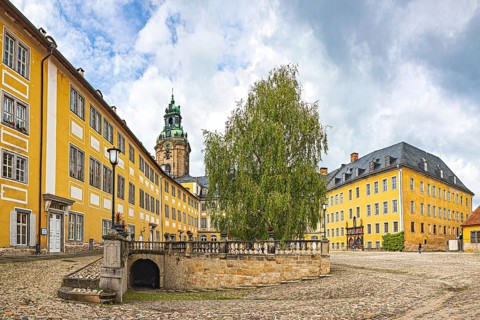 Thuringian State Museum Heidecksburg in Rudolstadt, Thuringia, Germany, Europe