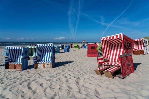 North Sea island of Langeoog, early summer, shortly after the first easing of the lockdown in the