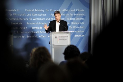 Robert Habeck, Federal Minister for Economic Affairs and Climate Protection and Vice Chancellor, in