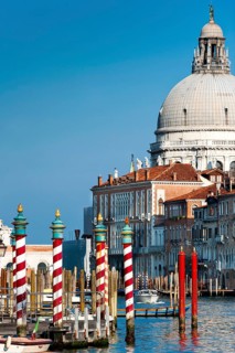 Santa Maria della Salute on the Grand Canal, city trip, holiday, travel, tourism, lagoon city,