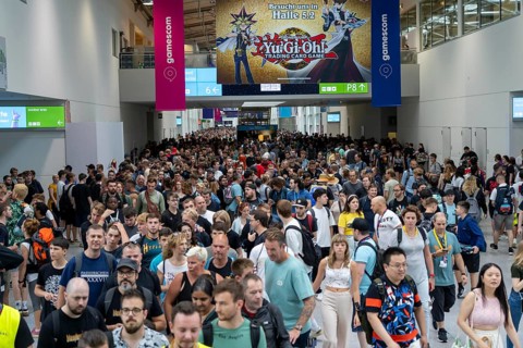 Gamescom, the world's largest trade fair for video and computer games, in Cologne, Germany, Europe