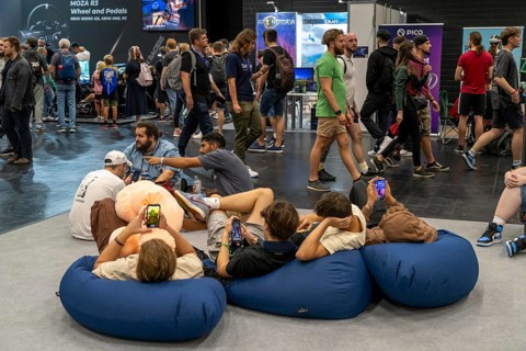 Gamescom, the world's largest trade fair for video and computer games, in Cologne, Germany, Europe