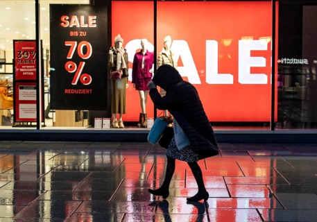 Sale, clearance sale at Galeria Kaufhaus an der Hauptwache, at Große Eschenheimer Straße and