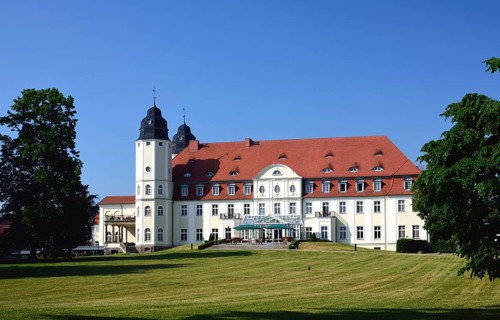 Europe, Germany, Mecklenburg-Western Pomerania, Göhren-Lebbin, Schloss Fleesensee, also Schloss
