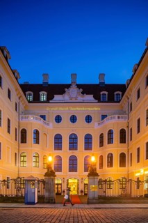 The Taschenbergpalais was built from 1705 as a baroque aristocratic palace in Dresden. After its