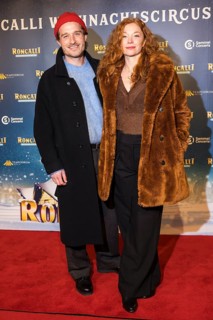 Marleen Lohse with man Max Montgomery at the premiere of the 20th Original Roncalli