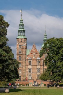 Rosenborg Palace, Royal Palace and Museum from the 17th century, Kongens Have Park, Copenhagen,