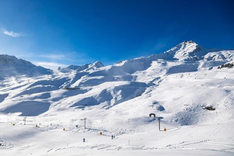 Weisshorn Arosa ski resort, Switzerland, Europe