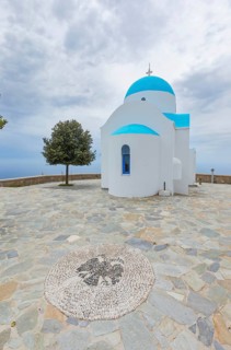 Orthodox church, Nikia, Nisyros Island, Dodecanese Islands, Greece, Europe